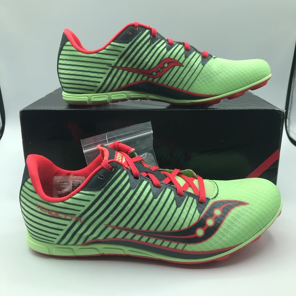NWT Saucony Vendetta 2 Track & Field Spike Shoes